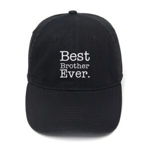 Best Brother Ever: Velcro Back Hat - Celebrate Bond, Elevate Style